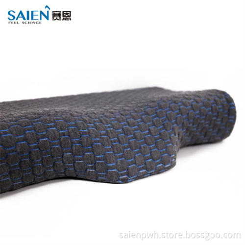 Memory foam graphene magnetic therapy cloth sleep pillow support head and neck